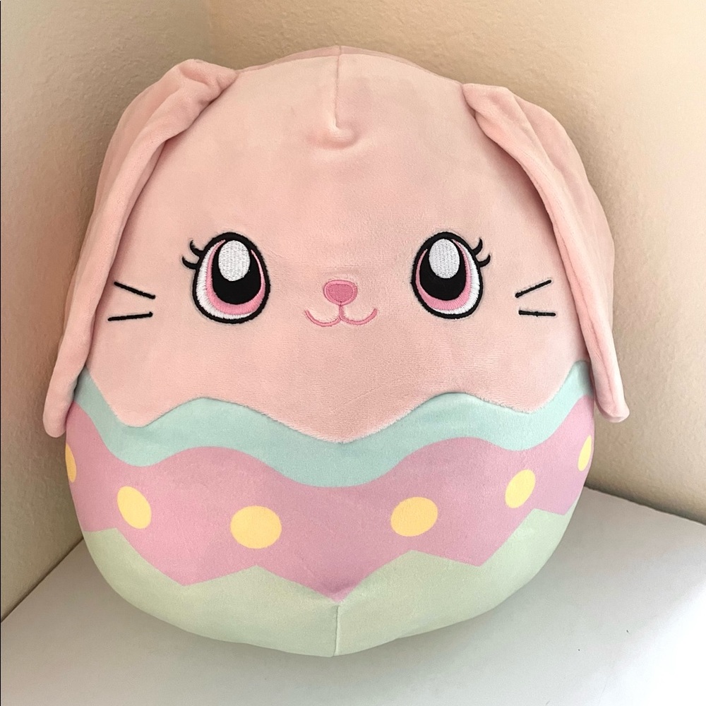Squishmallow 12” Bop Bunny in Easter Egg 2022 Soft Anime Plush Toy,New